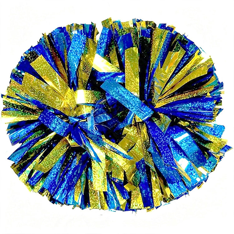 6'' Hologram Cheer Pom Poms 2PCS