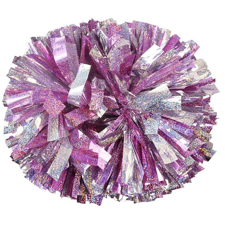 6'' Hologram Cheer Pom Poms 2PCS