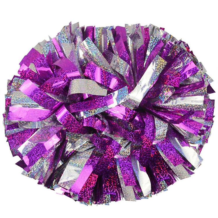 6'' Hologram Cheer Pom Poms 2PCS