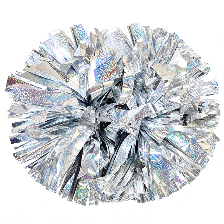 6'' Hologram Cheer Pom Poms 2PCS