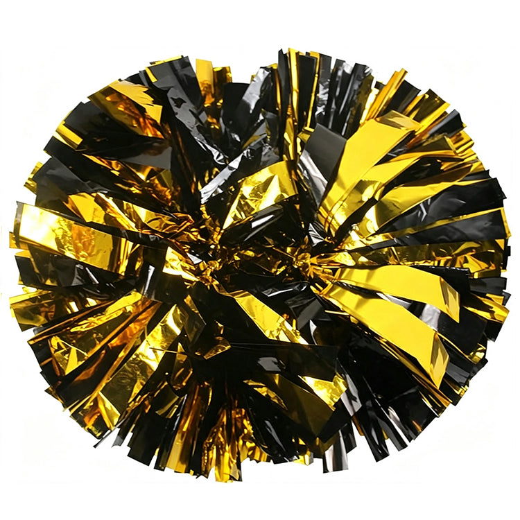 6'' Metallic Cheer Pom Poms 2PCS