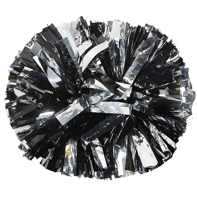 6'' Metallic Cheer Pom Poms 2PCS