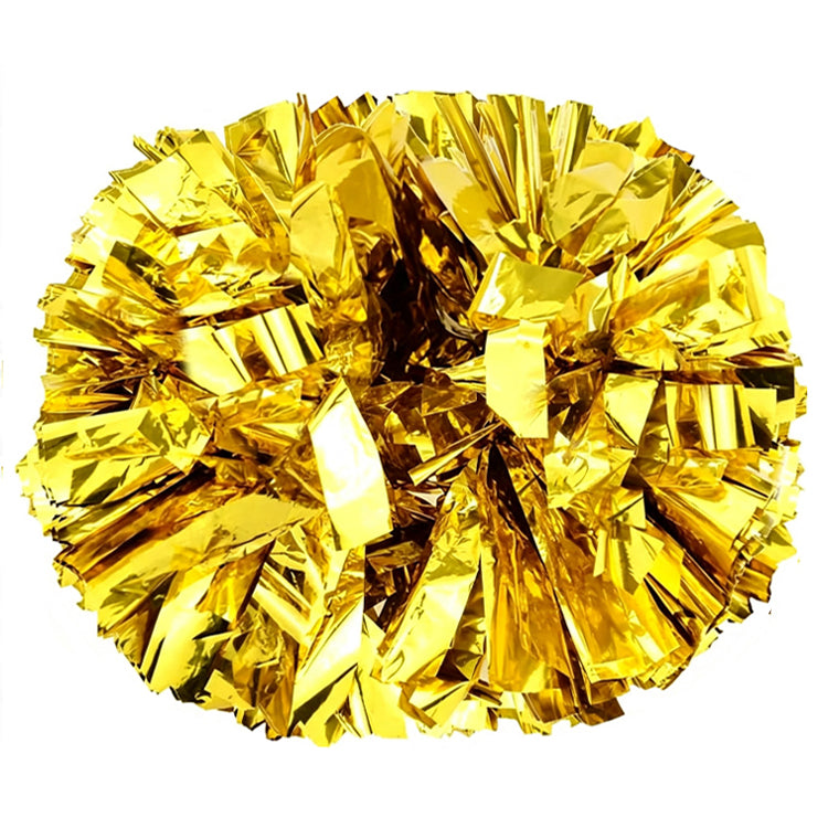 6'' Metallic Cheer Pom Poms 2PCS