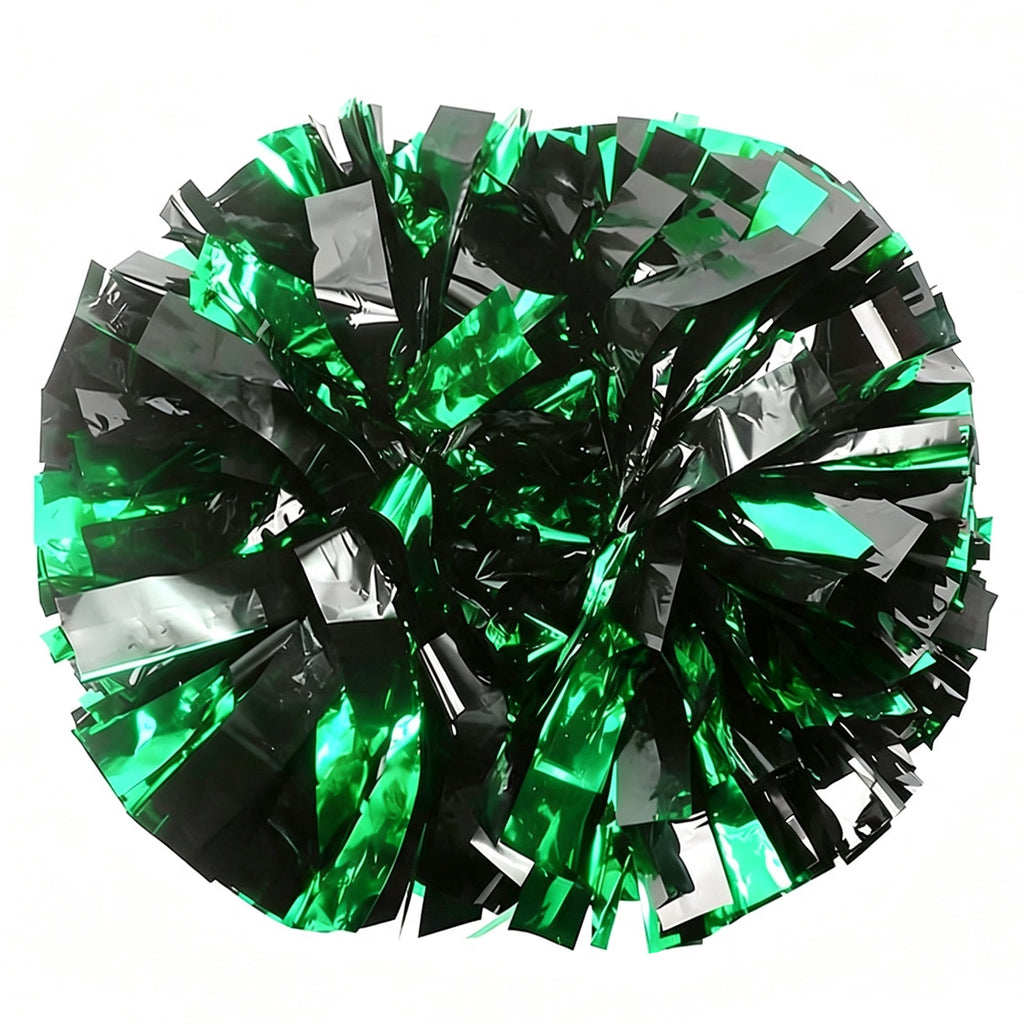 6'' Metallic Cheer Pom Poms 2PCS