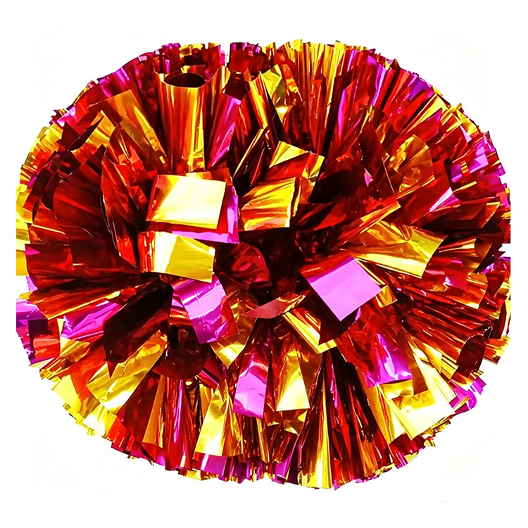 6'' Metallic Cheer Pom Poms 2PCS