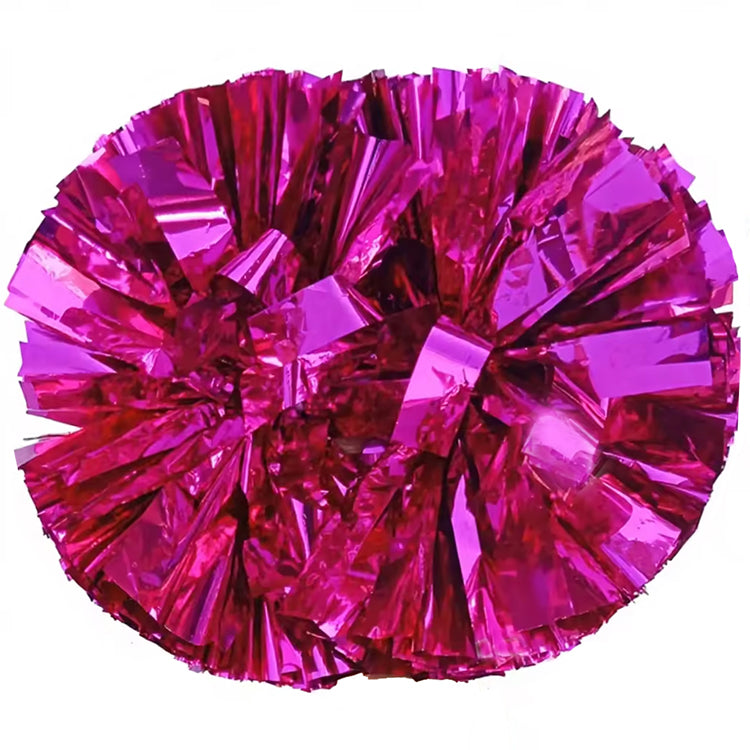 6'' Metallic Cheer Pom Poms 2PCS