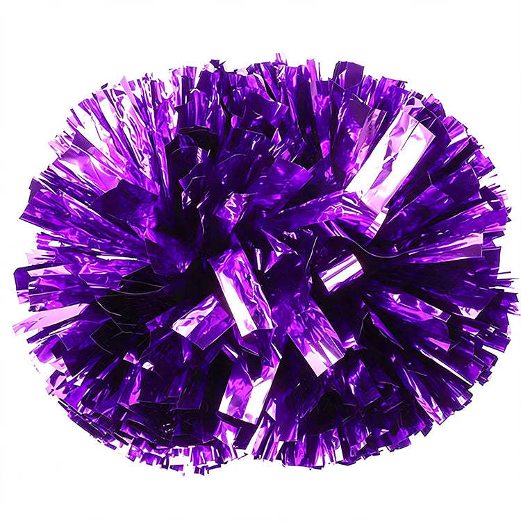 6'' Metallic Cheer Pom Poms 2PCS