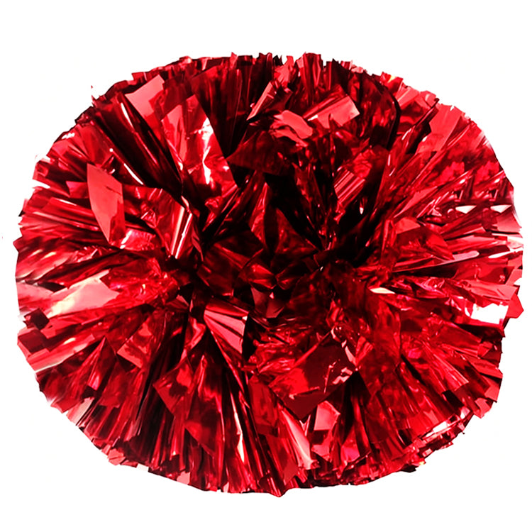 6'' Metallic Cheer Pom Poms 2PCS