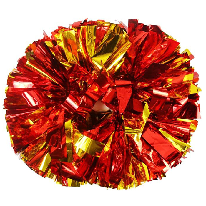 6'' Metallic Cheer Pom Poms 2PCS